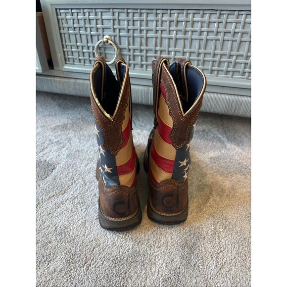 Lady Rebel by Durango Steel Toe Patriotic Boot DRD0234, Sz 7.5 $199 - Picture 6 of 7